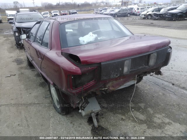 1G3NL52M1VM312712 - 1997 OLDSMOBILE ACHIEVA SL RED photo 6