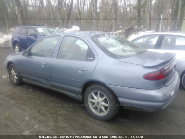 1FAFP66LXXK120547 - 1999 FORD CONTOUR SE/COMFORT/SPORT BLUE photo 3