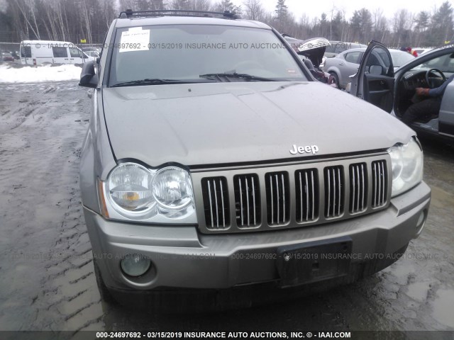 1J4HR48N06C167587 - 2006 JEEP GRAND CHEROKEE LAREDO/COLUMBIA/FREEDOM TAN photo 6