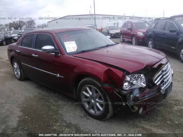 2C3LA63H66H495313 - 2006 CHRYSLER 300C RED photo 1