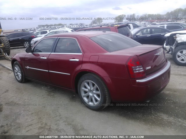 2C3LA63H66H495313 - 2006 CHRYSLER 300C RED photo 3