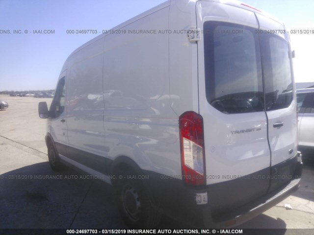 1FTYE1CM7HKA66716 - 2017 FORD TRANSIT T-150 WHITE photo 3