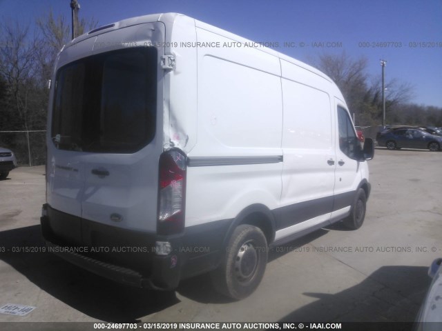 1FTYE1CM7HKA66716 - 2017 FORD TRANSIT T-150 WHITE photo 4