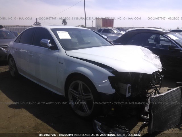 WAUBGAFL8FA005362 - 2015 AUDI S4 PREMIUM PLUS WHITE photo 1