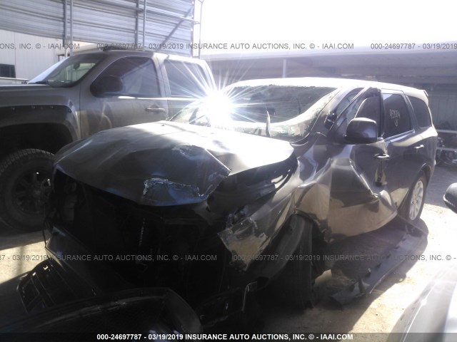 1C4RDHAG7FC953334 - 2015 DODGE DURANGO SXT GRAY photo 2