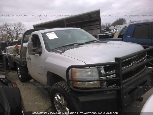 1GC3K0C81BZ326154 - 2011 CHEVROLET SILVERADO K3500 LT SILVER photo 1