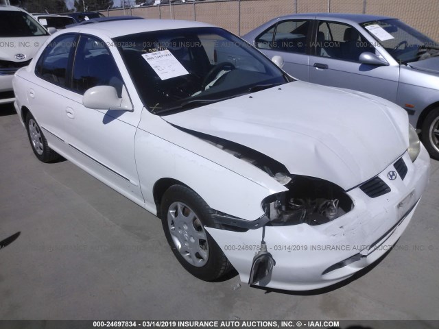 KMHJF35FXYU984937 - 2000 HYUNDAI ELANTRA GLS WHITE photo 1