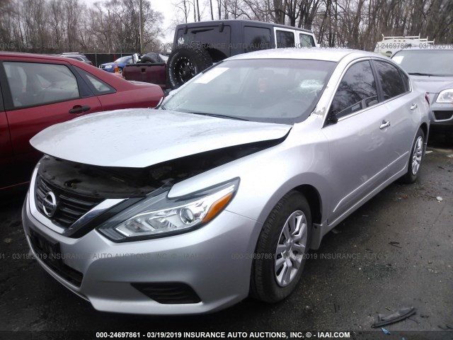 1N4AL3AP2HC275216 - 2017 NISSAN ALTIMA 2.5/S/SV/SL/SR SILVER photo 2