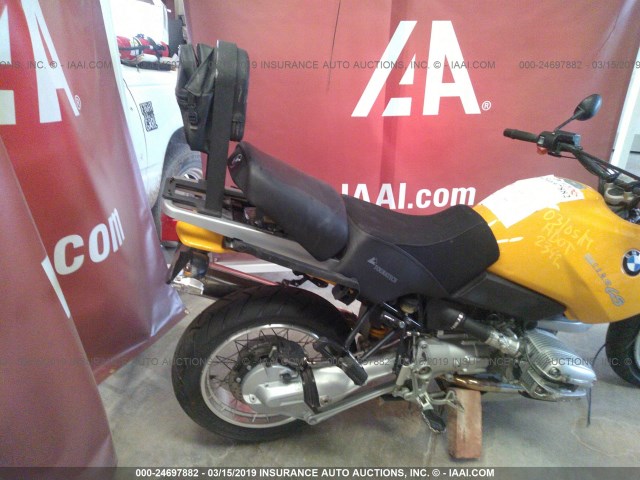 WB10495A51ZE51724 - 2001 BMW R1150 GS YELLOW photo 6