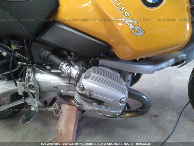 WB10495A51ZE51724 - 2001 BMW R1150 GS YELLOW photo 8