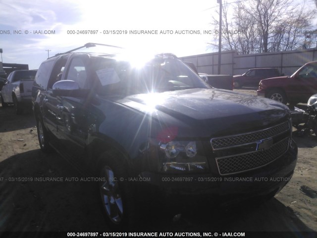 1GNSCHE05DR191561 - 2013 CHEVROLET SUBURBAN C1500  LS BLACK photo 1