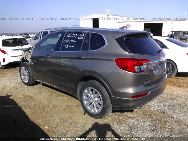 LRBFX1SA7JD010745 - 2018 BUICK ENVISION ESSENCE GRAY photo 3