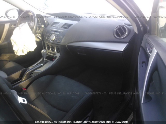 JM1BL1H54A1206097 - 2010 MAZDA 3 S BLACK photo 5