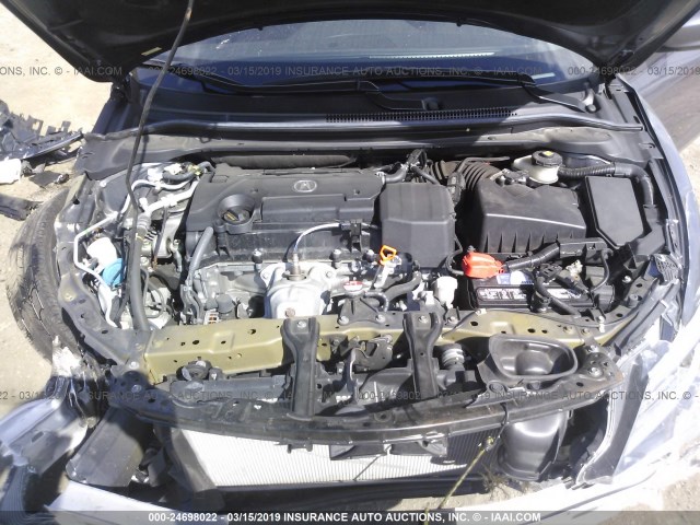 19UDE2F83HA000089 - 2017 ACURA ILX PREMIUM STYLE/TECH STYLE GRAY photo 10