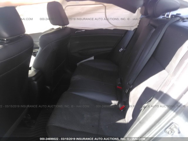 19UDE2F83HA000089 - 2017 ACURA ILX PREMIUM STYLE/TECH STYLE GRAY photo 8