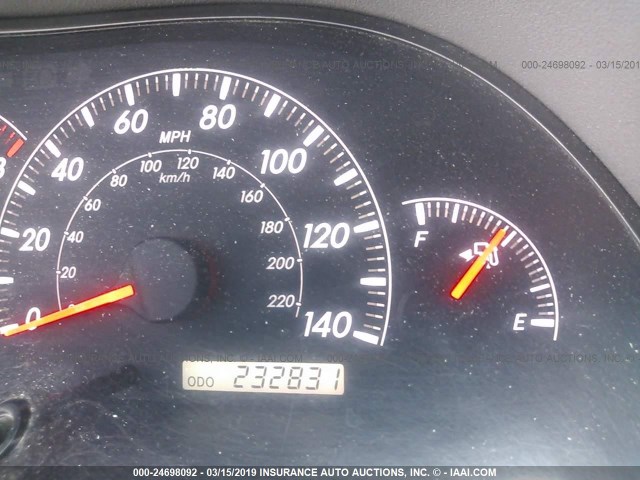 4T1BE30K95U598856 - 2005 TOYOTA CAMRY LE/XLE/SE GRAY photo 7