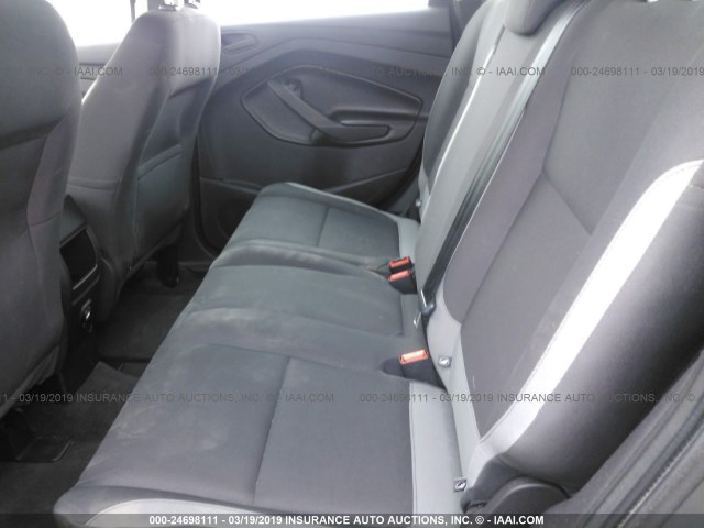 1FMCU0F71EUD43966 - 2014 FORD ESCAPE S GRAY photo 8