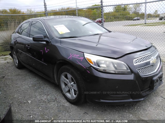 1G11B5SA8DF166795 - 2013 CHEVROLET MALIBU LS GRAY photo 1