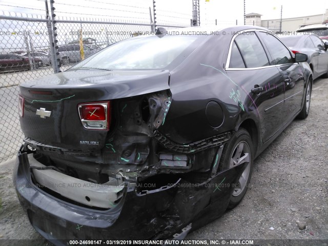 1G11B5SA8DF166795 - 2013 CHEVROLET MALIBU LS GRAY photo 4