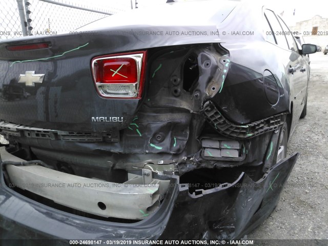 1G11B5SA8DF166795 - 2013 CHEVROLET MALIBU LS GRAY photo 6