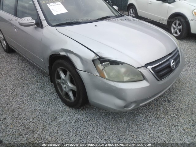 1N4BL11D42C233491 - 2002 NISSAN ALTIMA SE SILVER photo 6