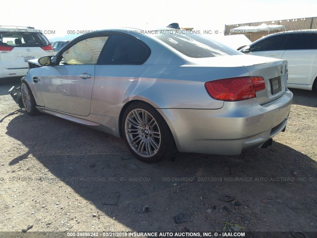 WBSWD93519P362233 - 2009 BMW M3 Light Blue photo 3