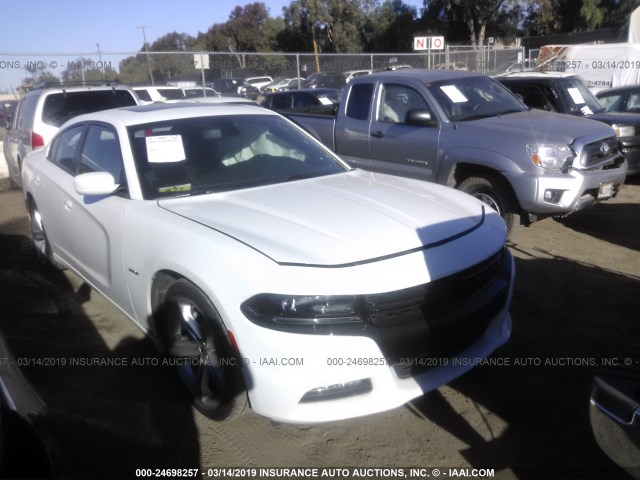 2C3CDXCT3HH537246 - 2017 DODGE CHARGER R/T WHITE photo 1