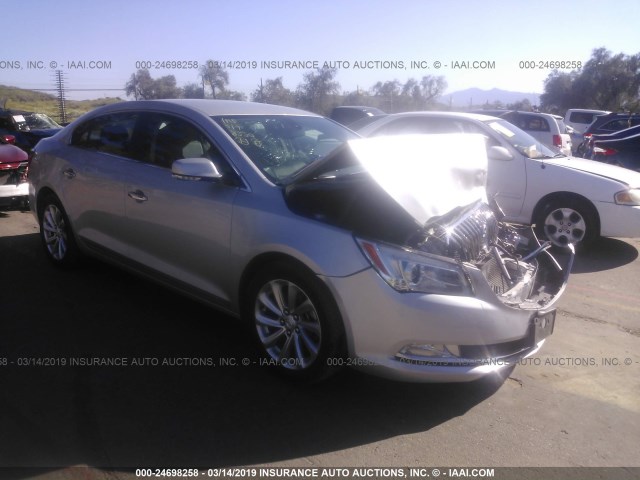 1G4GB5G30FF280963 - 2015 BUICK LACROSSE SILVER photo 1