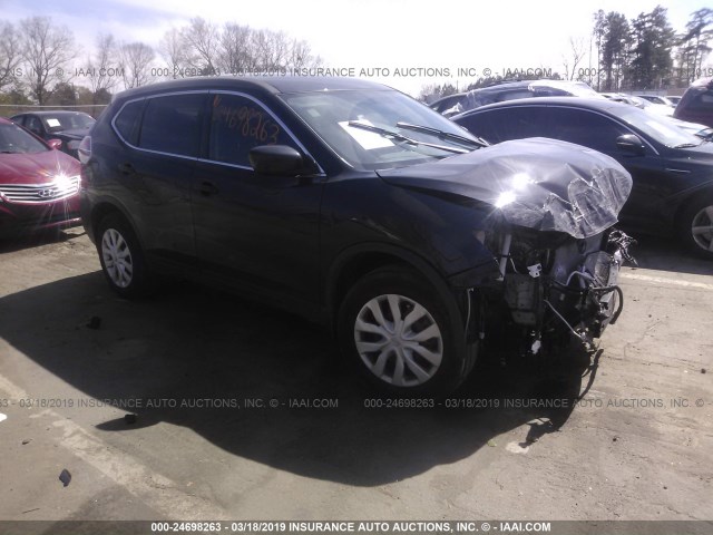 JN8AT2MT7GW028272 - 2016 NISSAN ROGUE S/SL/SV BLACK photo 1