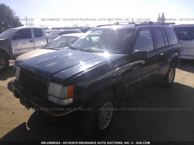 1J4GZ78Y3SC655630 - 1995 JEEP GRAND CHEROKEE LIMITED/ORVIS BLACK photo 2