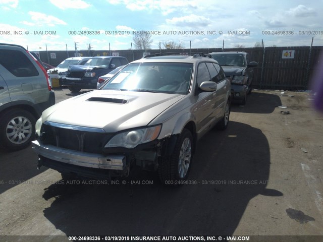 4S4BP63C784336483 - 2008 SUBARU OUTBACK 2.5XT LIMITED GOLD photo 2