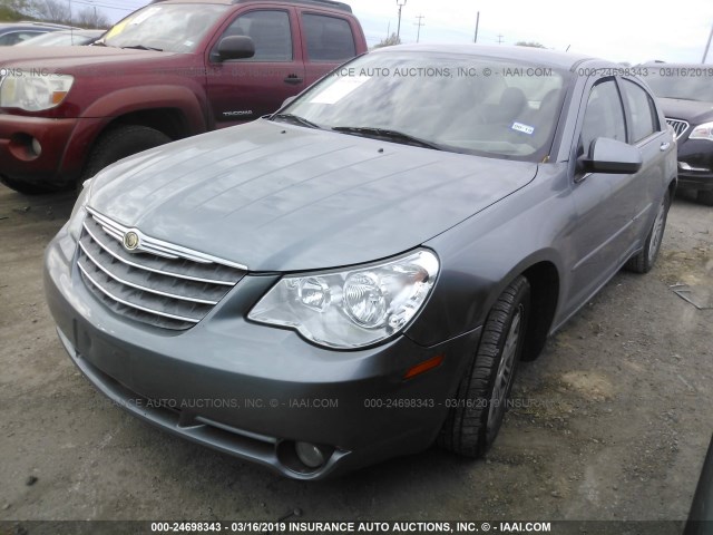 1C3LC66K17N530902 - 2007 CHRYSLER SEBRING LIMITED GRAY photo 2