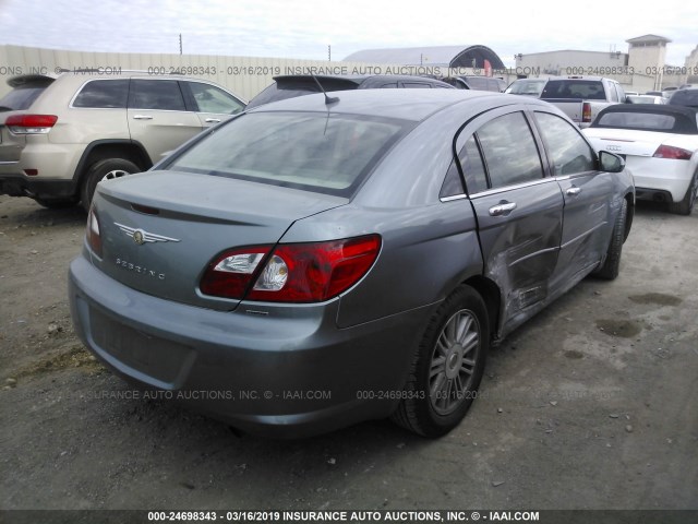 1C3LC66K17N530902 - 2007 CHRYSLER SEBRING LIMITED GRAY photo 4