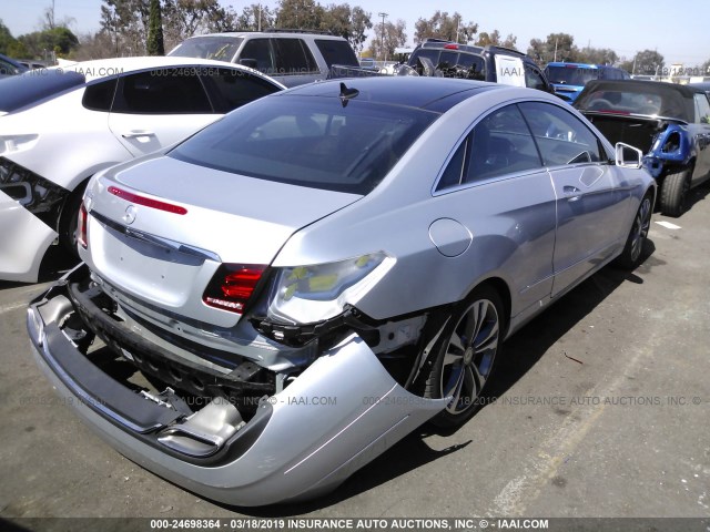 WDDKJ6FBXGF344661 - 2016 MERCEDES-BENZ E 400 SILVER photo 4