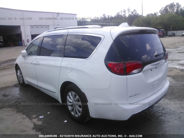 2C4RC1BGXJR120510 - 2018 CHRYSLER PACIFICA TOURING L Սպիտակ լուսանկար 3
