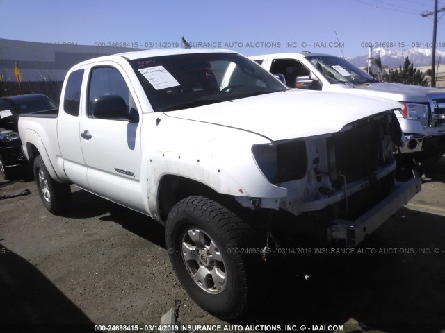 5TETX62N76Z222015 - 2006 TOYOTA TACOMA PRERUNNER ACCESS CAB WHITE photo 1