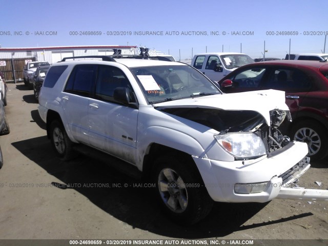 JTEBU14R950056596 - 2005 TOYOTA 4RUNNER SR5/SPORT WHITE photo 1