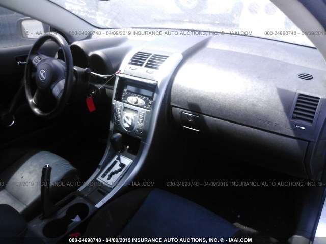 JTKDE177670155537 - 2007 TOYOTA SCION TC ვერცხლისფერი ფოტო 5