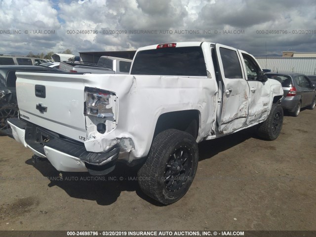 3GCUKSEC2GG324390 - 2016 CHEVROLET SILVERADO K1500 LTZ WHITE photo 4