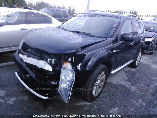 JA4LS31W29Z009488 - 2009 MITSUBISHI OUTLANDER SE შავი ფოტო 2