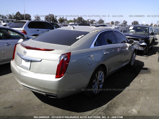 2G61P5S35D9146056 - 2013 CADILLAC XTS LUXURY COLLECTION GOLD photo 4