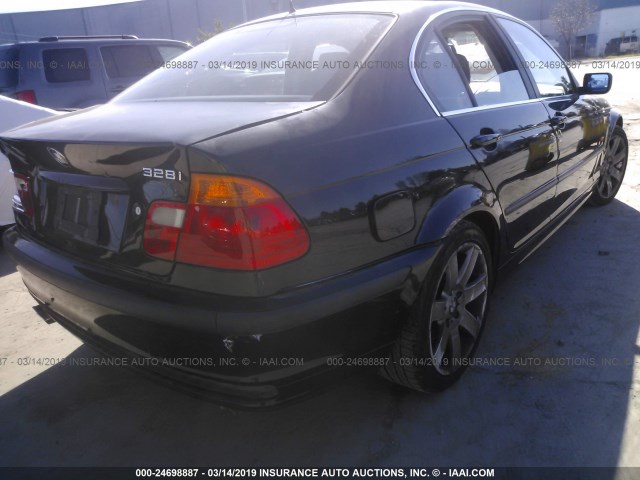 WBAAM5336XFR06301 - 1999 BMW 328 I AUTOMATIC BLACK photo 4