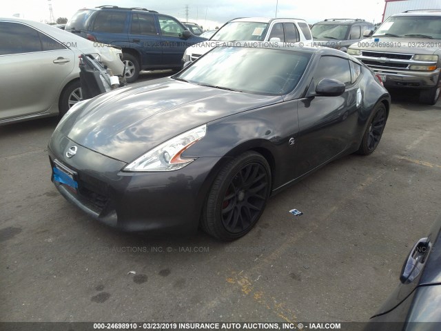 JN1AZ4EH3AM502269 - 2010 NISSAN 370Z BLACK photo 2