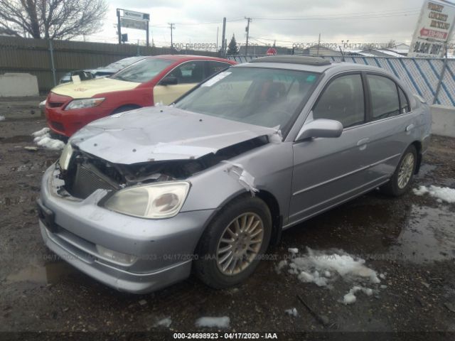 2HHES36821H008660 - 2001 ACURA 1.7EL PREMIUM Silver photo 2