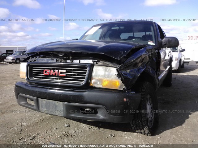 1GTDT13W31K192549 - 2001 GMC SONOMA BLACK photo 6