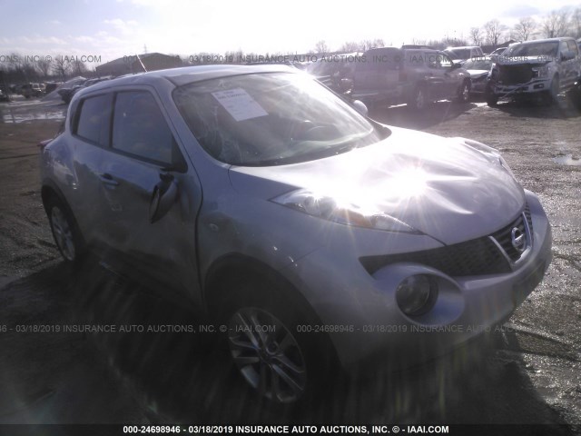 JN8AF5MVXDT212872 - 2013 NISSAN JUKE S/SV/SL SILVER photo 1