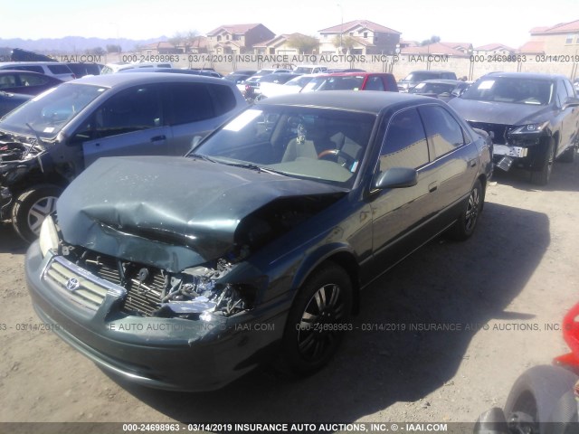 4T1BG22K31U788941 - 2001 TOYOTA CAMRY CE/LE/XLE 绿色 照片 2