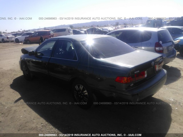 4T1BG22K31U788941 - 2001 TOYOTA CAMRY CE/LE/XLE 绿色 照片 3