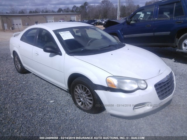 1C3EL56R15N637462 - 2005 CHRYSLER SEBRING TOURING თეთრი ფოტო 1