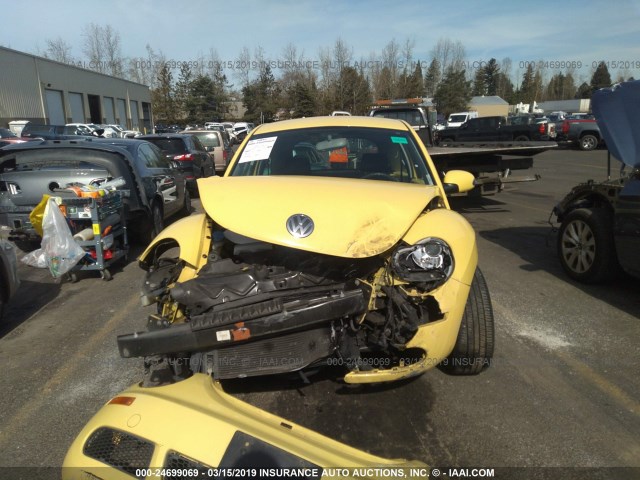 3VWPG3AG6AM016352 - 2010 VOLKSWAGEN NEW BEETLE Sarı foto 6